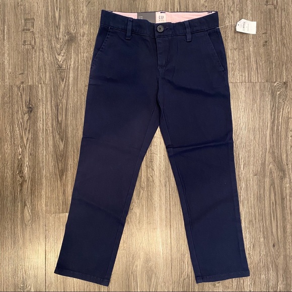 GAP NWT Navy Uniform Skinny Chino 5R - Picture 4 of 11
